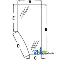 A & I Products Glass, Door (LH) 63" x35.5" x4" A-L169102